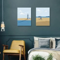 Master Piece Summer Series I & II Canvas Wall Art By Studio Arts 2-Piece Set -Master Piece Shop unnamed file 606