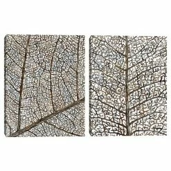 Master Piece Leaf Study I & II Canvas Wall Art By Studio Arts 2-Piece Set