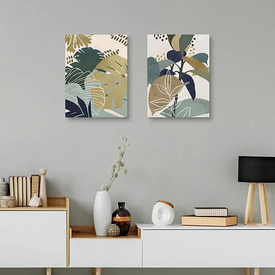 Master Piece Island Dreams I & II Canvas Wall Art By Studio Arts 2-Piece Set 4 Master Piece Island Dreams I & II Canvas Wall Art By Studio Arts 2-Piece Set - Image 4