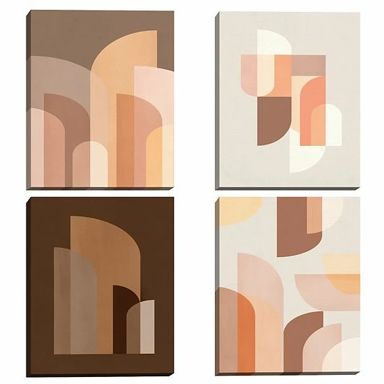 Master Piece Retro Graphic 2-5 Wall Art By Sisi & Seb 4-Piece Set 1 Master Piece Retro Graphic 2-5 Wall Art By Sisi & Seb 4-Piece Set