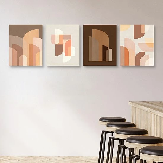 Master Piece Retro Graphic 2-5 Wall Art By Sisi & Seb 4-Piece Set 3 Master Piece Retro Graphic 2-5 Wall Art By Sisi & Seb 4-Piece Set - Image 3