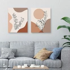 Master Piece Botanical Line I & II Wall Art 2-Piece Set -Master Piece Shop unnamed file 631