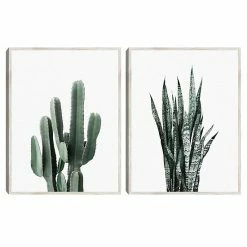 Master Piece Succulent 2 & 3 Wall Art By Sisi & Seb 2-Piece Set