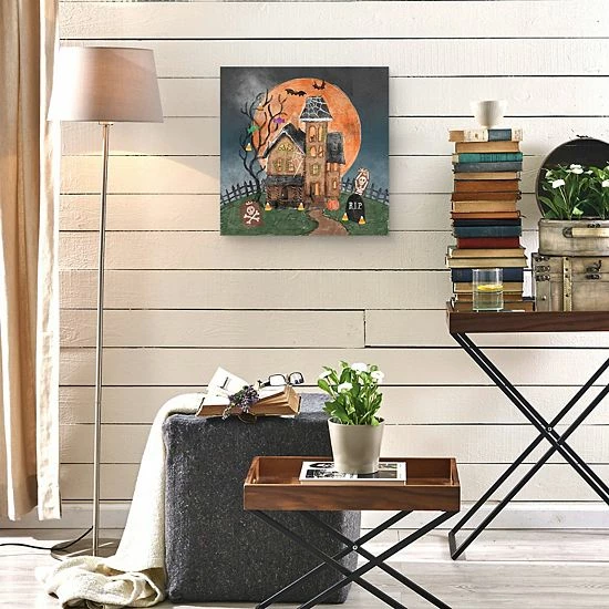 Master Piece Haunted Villa Canvas Wall Art 2 Master Piece Haunted Villa Canvas Wall Art - Image 2