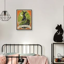 Master Piece Stay Creepy VII Framed Canvas Wall Art -Master Piece Shop unnamed file 694