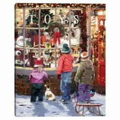 Master Piece Toy Shop 2 Canvas Wall Art