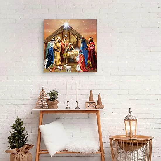 Master Piece Nativity 1 Canvas Wall Art 2 Master Piece Nativity 1 Canvas Wall Art - Image 2