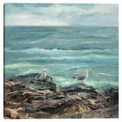 Master Piece Coastal Duet Canvas Wall Art By Studio Arts