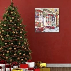 Master Piece Toy Shop Framed Canvas Wall Art -Master Piece Shop unnamed file 775