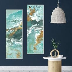 Master Piece Green Marbled Framed Wall Art -Master Piece Shop unnamed file 805