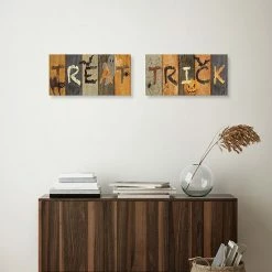 Master Piece Halloween Treat & Halloween Trick Canvas Wall Art 2-Piece Set -Master Piece Shop unnamed file 84