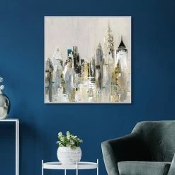 Master Piece Golden Cityscape Framed Wall Art -Master Piece Shop unnamed file 844