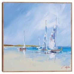 Master Piece Aspendale Sails Framed Wall Art