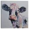 Master Piece Ripple Cow Canvas Wall Art