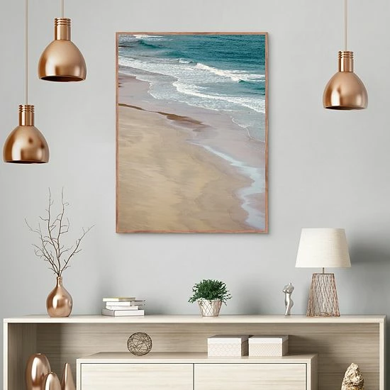 Master Piece Low Tide Summer Framed Wall Art 2 Master Piece Low Tide Summer Framed Wall Art - Image 2