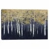 Master Piece Shimmering Forest Indigo Canvas Wall Art