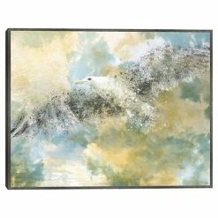Master Piece Vanishing Seagull Framed Wall Art